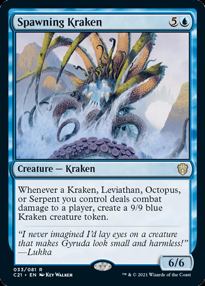 Spawning Kraken [Commander 2021] | Fandemonia Ltd