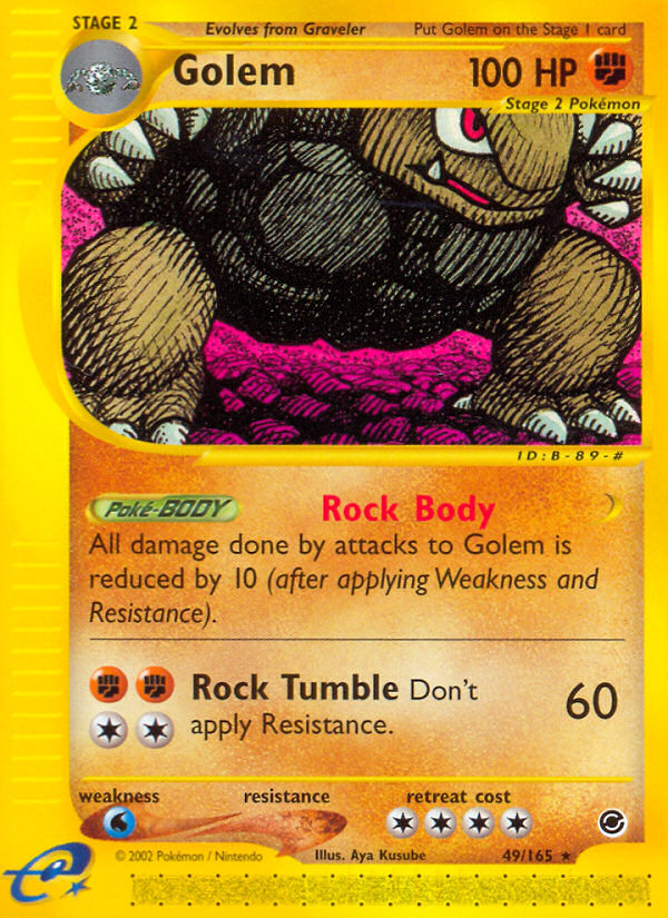 Golem (49/165) [Expedition: Base Set] | Fandemonia Ltd