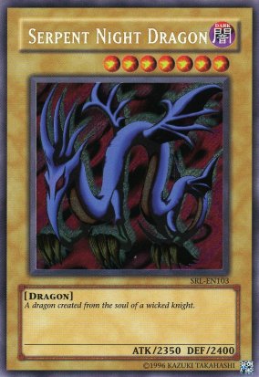 Serpent Night Dragon [SRL-103] Secret Rare | Fandemonia Ltd