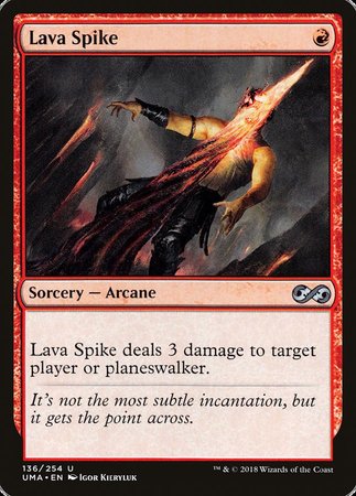 Lava Spike [Ultimate Masters] | Fandemonia Ltd