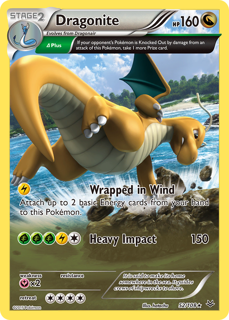 Dragonite (52/108) [XY: Roaring Skies] | Fandemonia Ltd