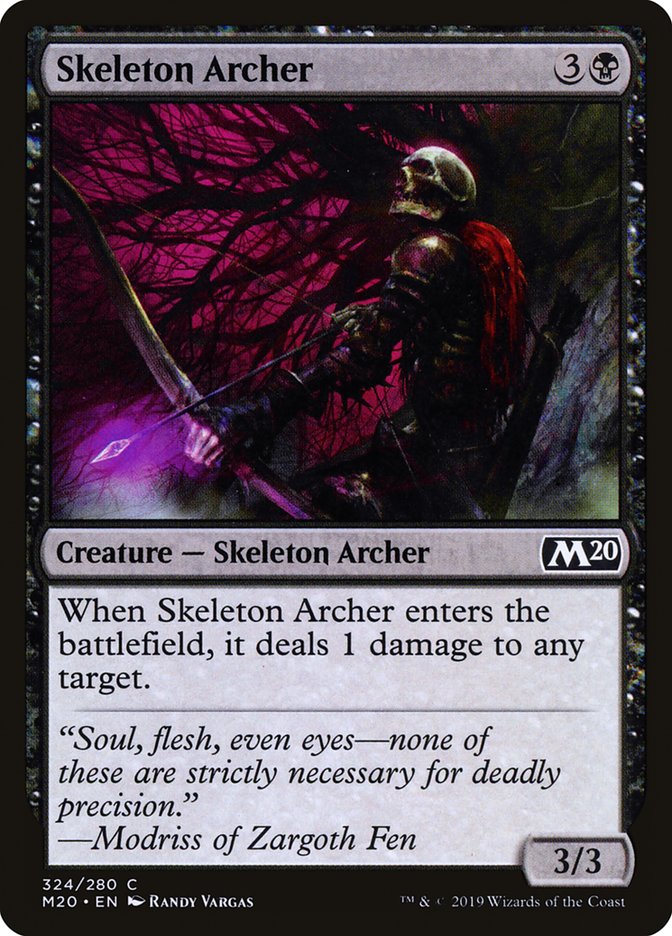 Skeleton Archer [Core Set 2020] | Fandemonia Ltd