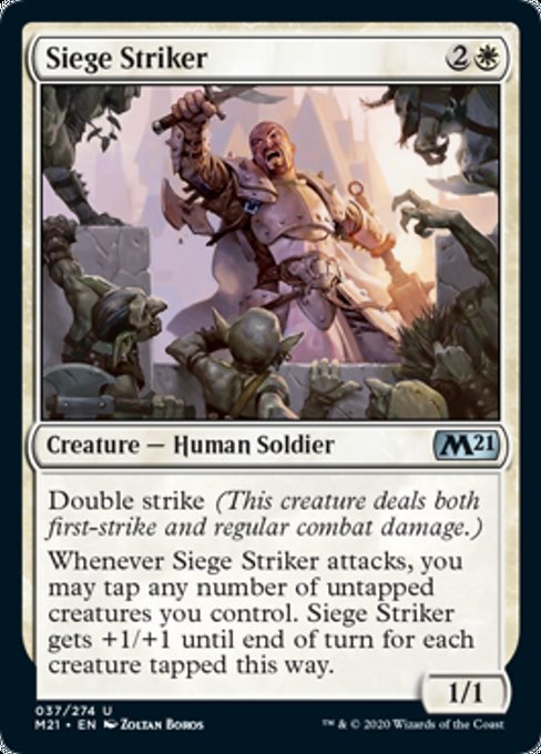 Siege Striker [Core Set 2021] | Fandemonia Ltd