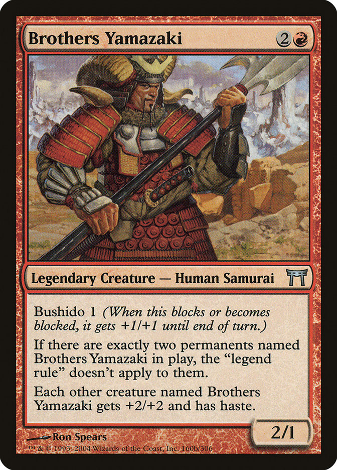 Brothers Yamazaki (160b/306) [Champions of Kamigawa] | Fandemonia Ltd