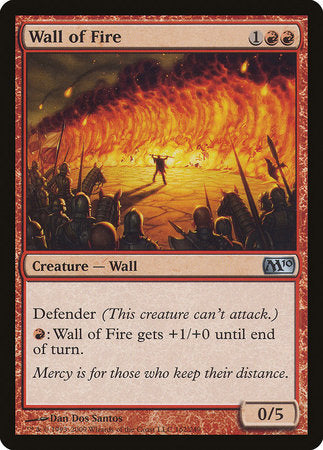 Wall of Fire [Magic 2010] | Fandemonia Ltd