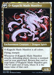 The Kami War // O-Kagachi Made Manifest [Kamigawa: Neon Dynasty Prerelease Promos] | Fandemonia Ltd