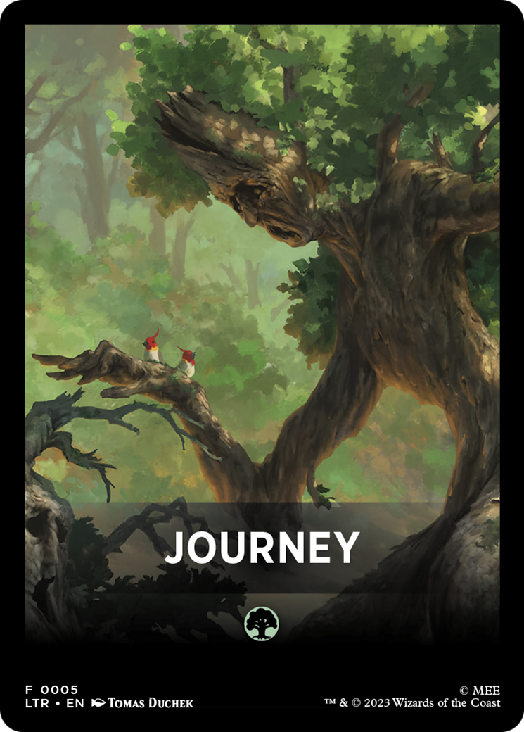 Journey Theme Card [The Lord of the Rings: Tales of Middle-Earth Tokens] | Fandemonia Ltd