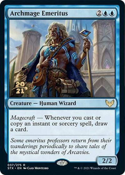 Archmage Emeritus [Strixhaven: School of Mages Prerelease Promos] | Fandemonia Ltd