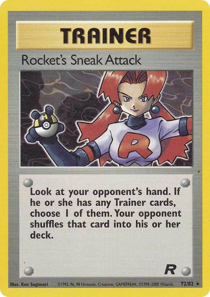 Rocket's Sneak Attack (72/82) [Team Rocket Unlimited] | Fandemonia Ltd