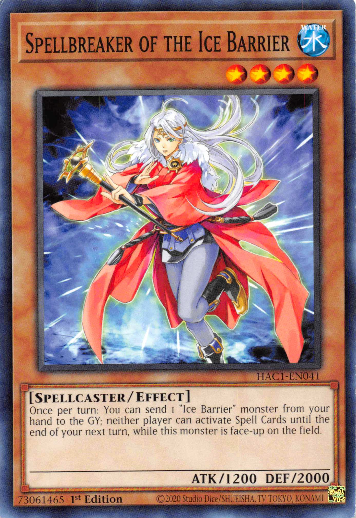 Spellbreaker of the Ice Barrier [HAC1-EN041] Common | Fandemonia Ltd