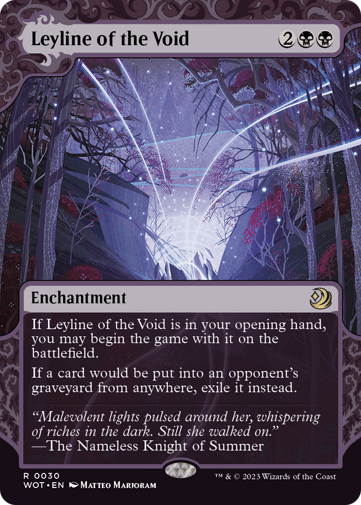 Leyline of the Void [Wilds of Eldraine: Enchanting Tales] | Fandemonia Ltd