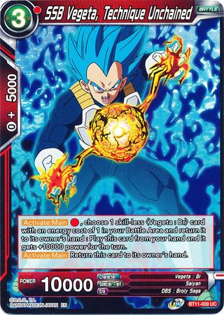 SSB Vegeta, Technique Unchained [BT11-009] | Fandemonia Ltd