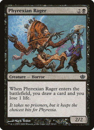 Phyrexian Rager [Duel Decks: Garruk vs. Liliana] | Fandemonia Ltd