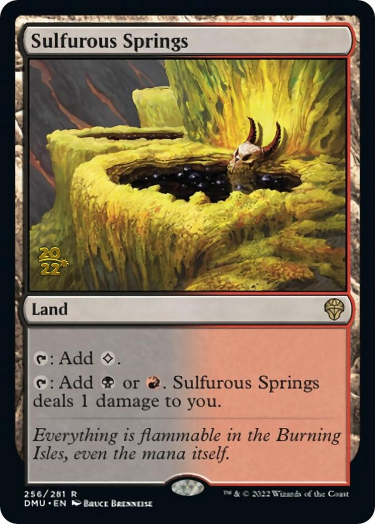 Sulfurous Springs [Dominaria United Prerelease Promos] | Fandemonia Ltd