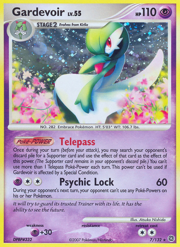 Gardevoir (7/132) [Diamond & Pearl: Secret Wonders] | Fandemonia Ltd