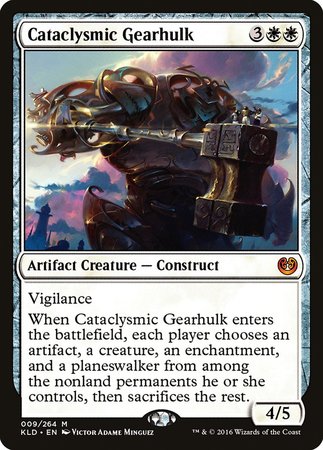 Cataclysmic Gearhulk [Kaladesh] | Fandemonia Ltd