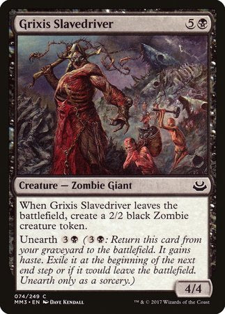 Grixis Slavedriver [Modern Masters 2017] | Fandemonia Ltd