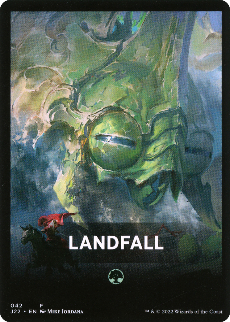 Landfall Theme Card [Jumpstart 2022 Front Cards] | Fandemonia Ltd