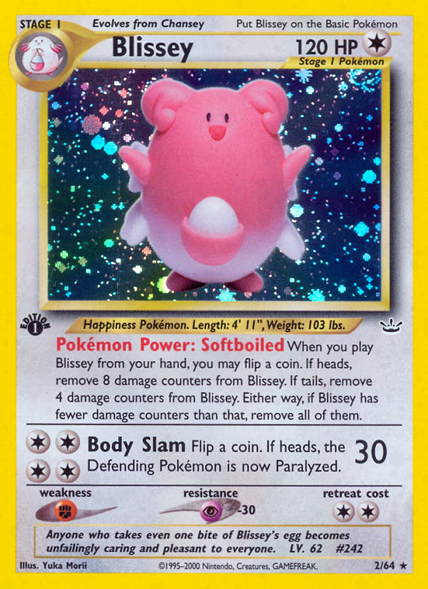 Blissey (2/64) [Neo Revelation 1st Edition] | Fandemonia Ltd