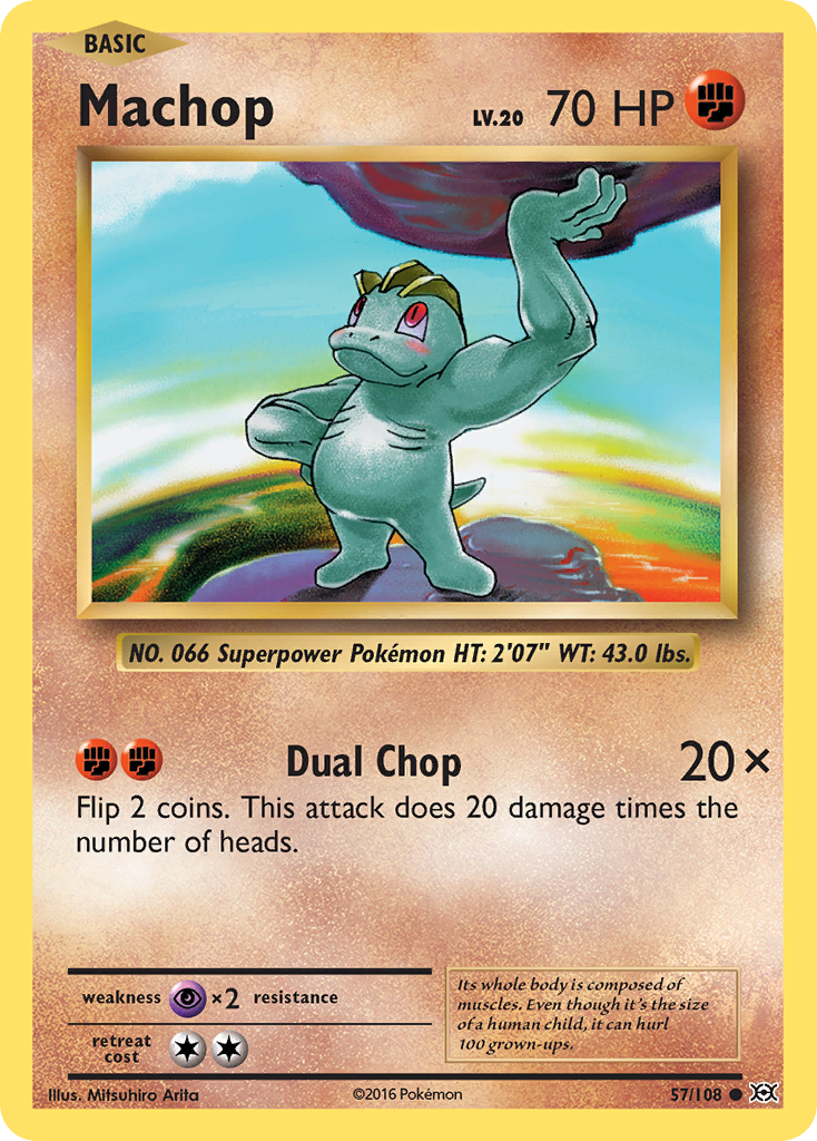 Machop (57/108) [XY: Evolutions] | Fandemonia Ltd