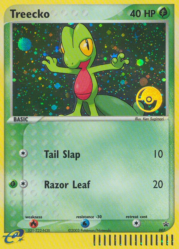 Treecko (007) [Nintendo: Black Star Promos] | Fandemonia Ltd