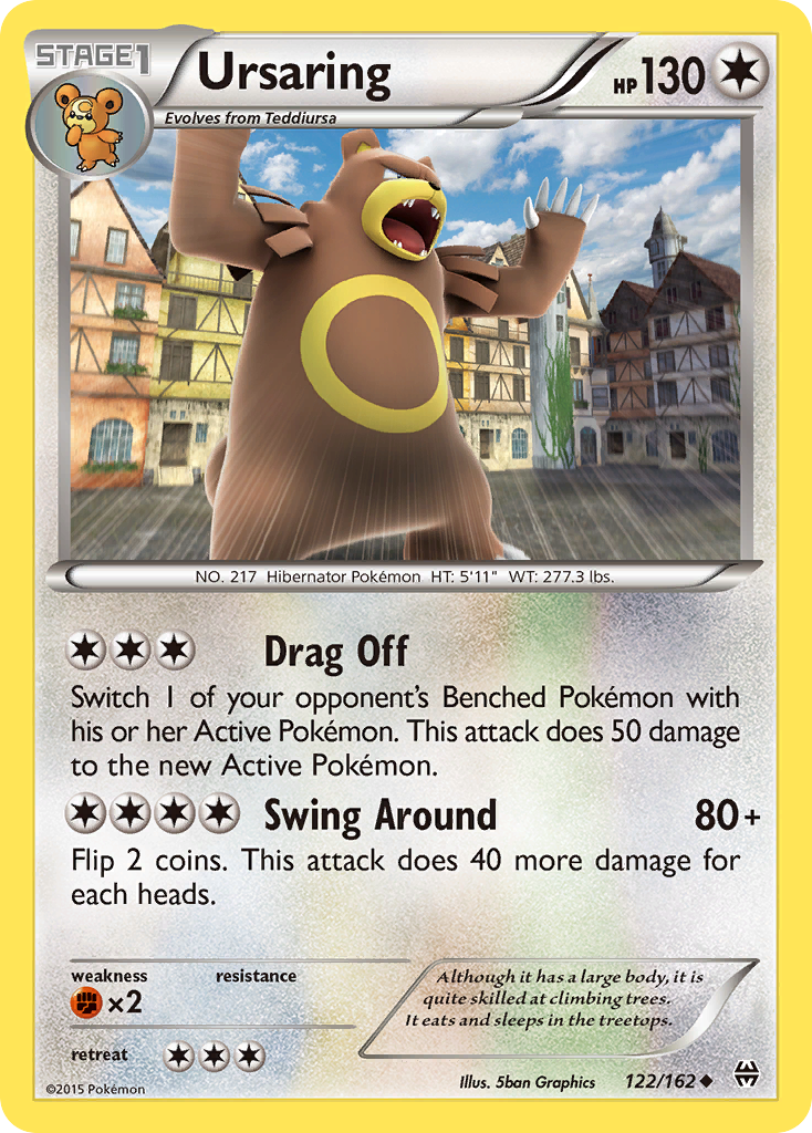 Ursaring (122/162) [XY: BREAKthrough] | Fandemonia Ltd