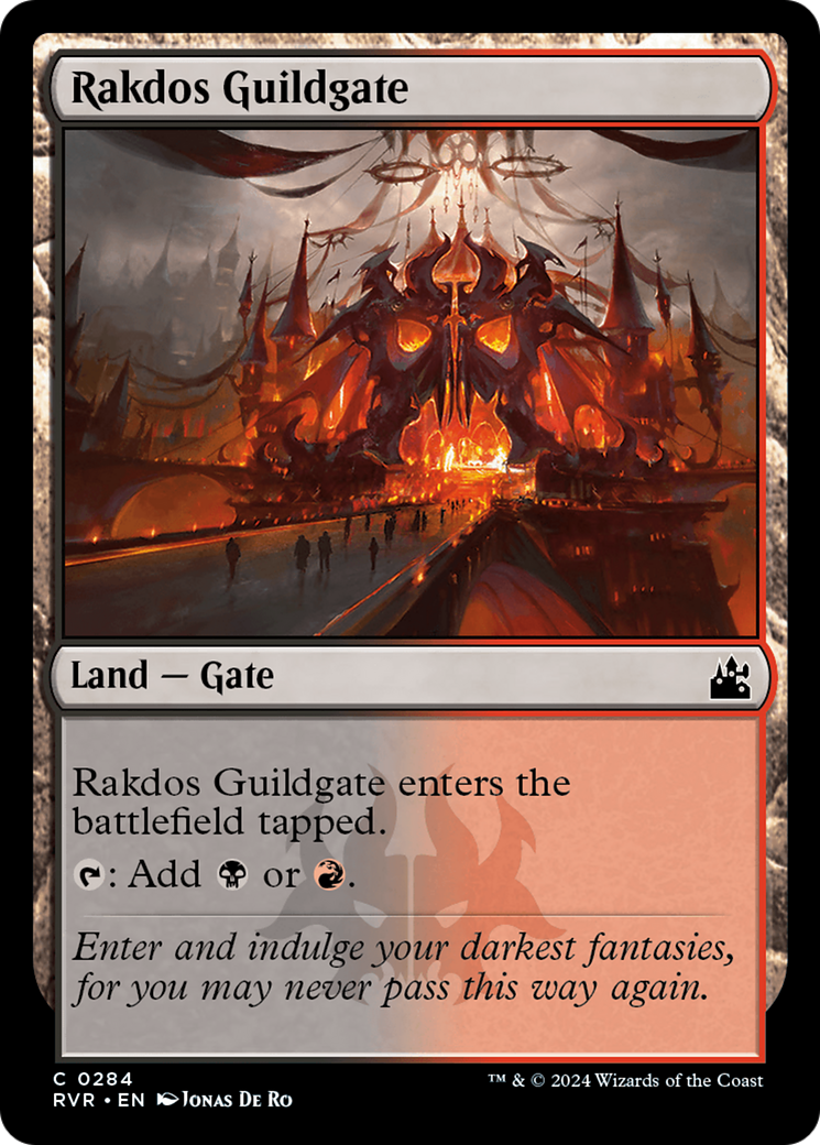 Rakdos Guildgate [Ravnica Remastered] | Fandemonia Ltd