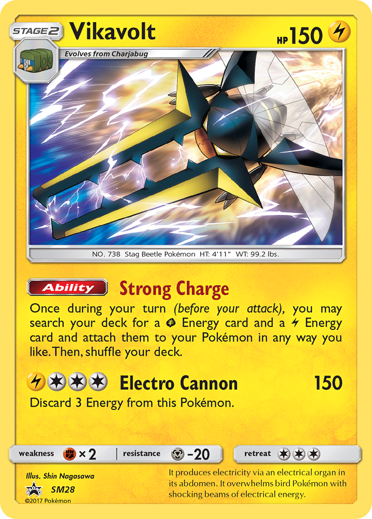 Vikavolt (SM28) [Sun & Moon: Black Star Promos] | Fandemonia Ltd