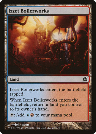 Izzet Boilerworks [Commander 2011] | Fandemonia Ltd