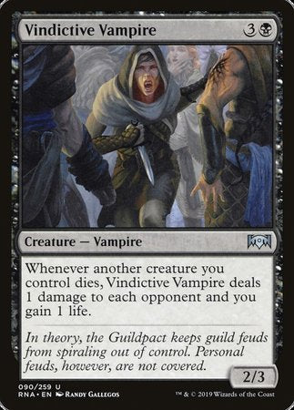 Vindictive Vampire [Ravnica Allegiance] | Fandemonia Ltd