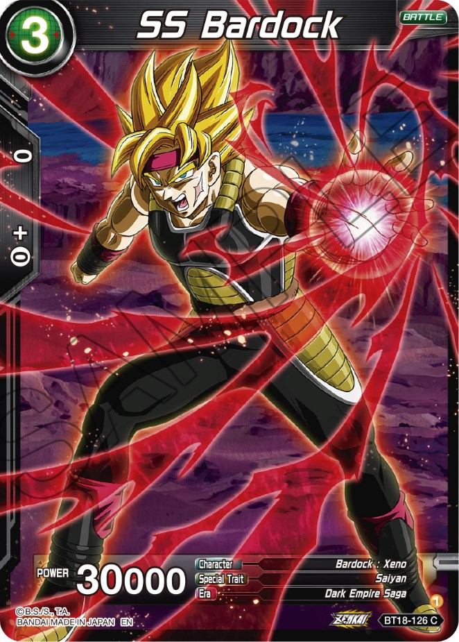 SS Bardock (BT18-126) [Dawn of the Z-Legends] | Fandemonia Ltd