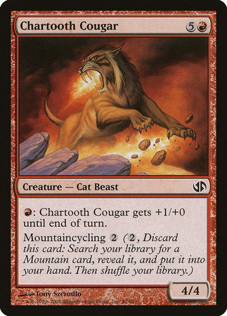 Chartooth Cougar [Duel Decks: Jace vs. Chandra] | Fandemonia Ltd