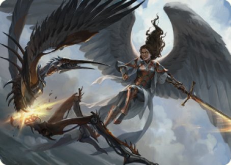 Destroy Evil Art Card [Dominaria United Art Series] | Fandemonia Ltd