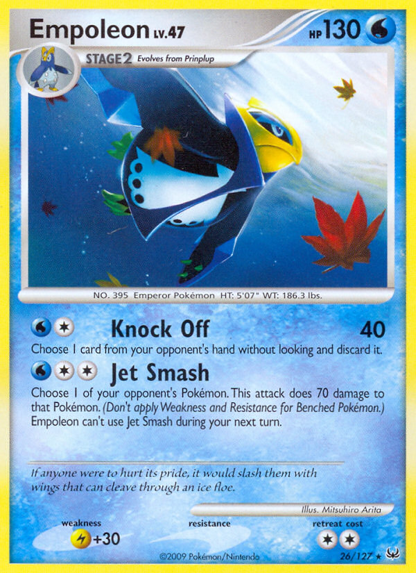 Empoleon (26/127) [Platinum: Base Set] | Fandemonia Ltd