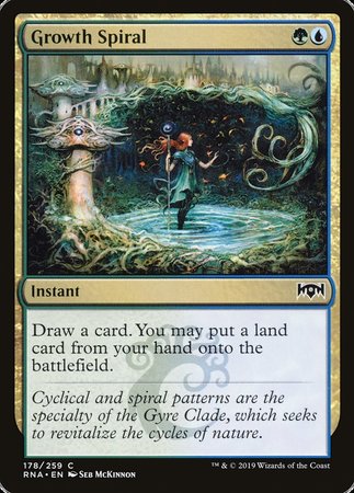 Growth Spiral [Ravnica Allegiance] | Fandemonia Ltd