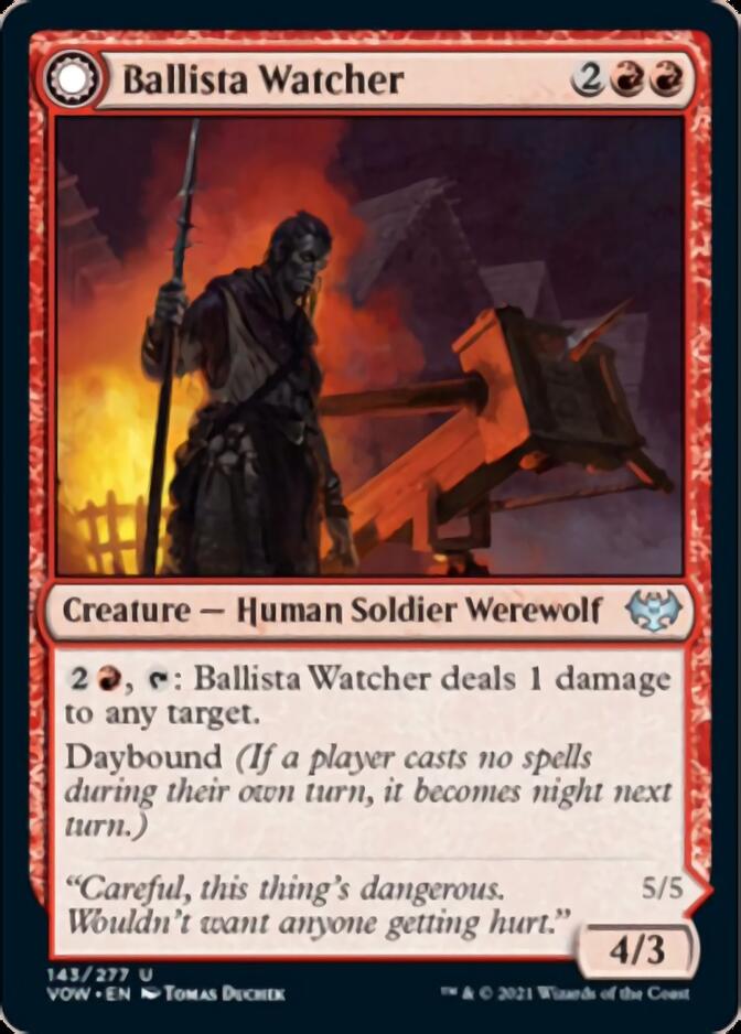 Ballista Watcher // Ballista Wielder [Innistrad: Crimson Vow] | Fandemonia Ltd