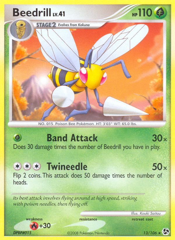 Beedrill (13/106) [Diamond & Pearl: Great Encounters] | Fandemonia Ltd