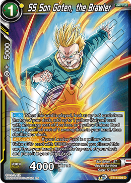 SS Son Goten, the Brawler (BT14-099) [Cross Spirits] | Fandemonia Ltd