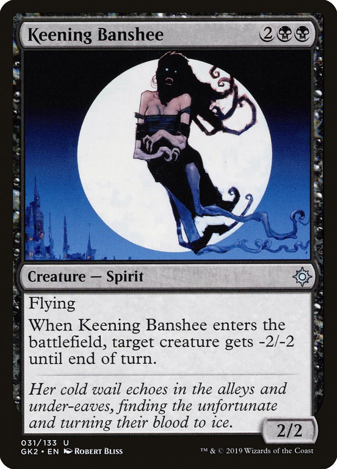 Keening Banshee [Ravnica Allegiance Guild Kit] | Fandemonia Ltd