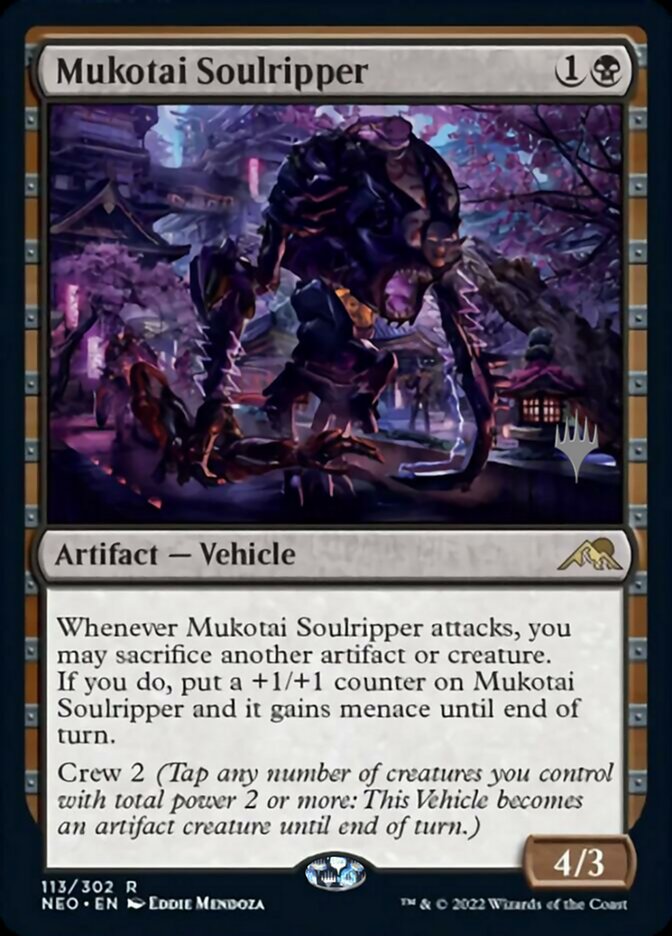 Mukotai Soulripper (Promo Pack) [Kamigawa: Neon Dynasty Promos] | Fandemonia Ltd