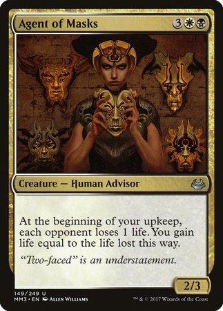 Agent of Masks [Modern Masters 2017] | Fandemonia Ltd