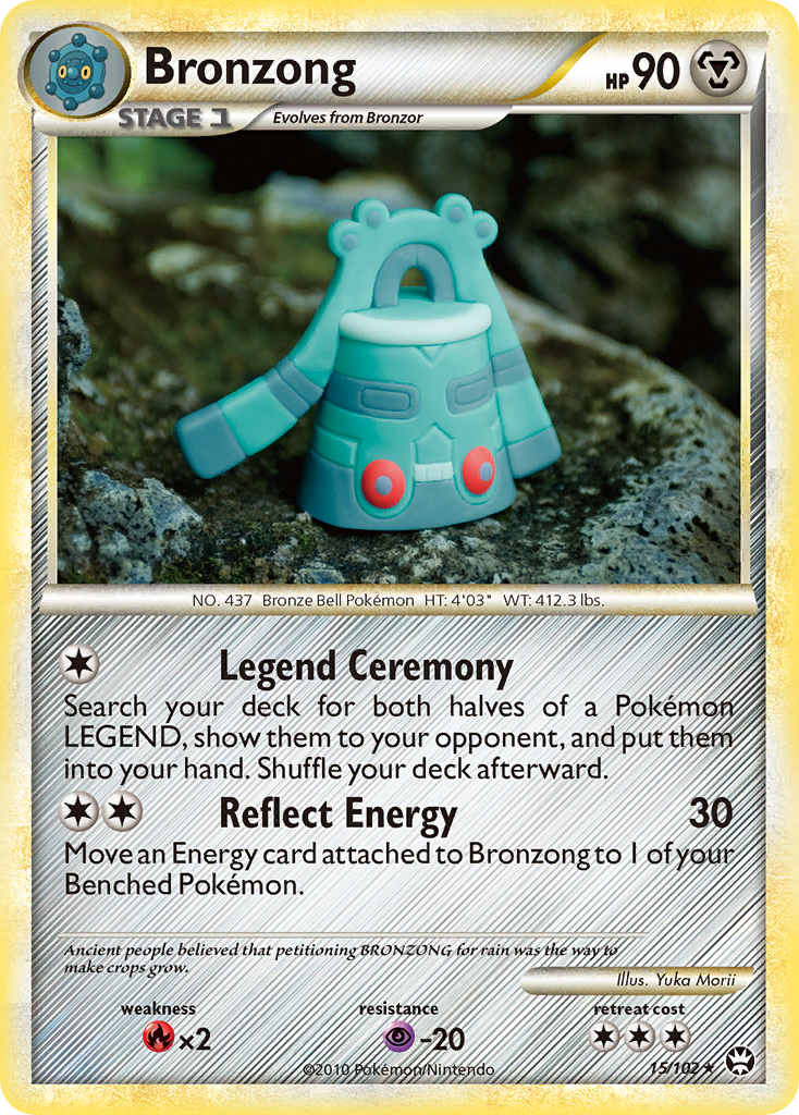 Bronzong (15/102) [HeartGold & SoulSilver: Triumphant] | Fandemonia Ltd