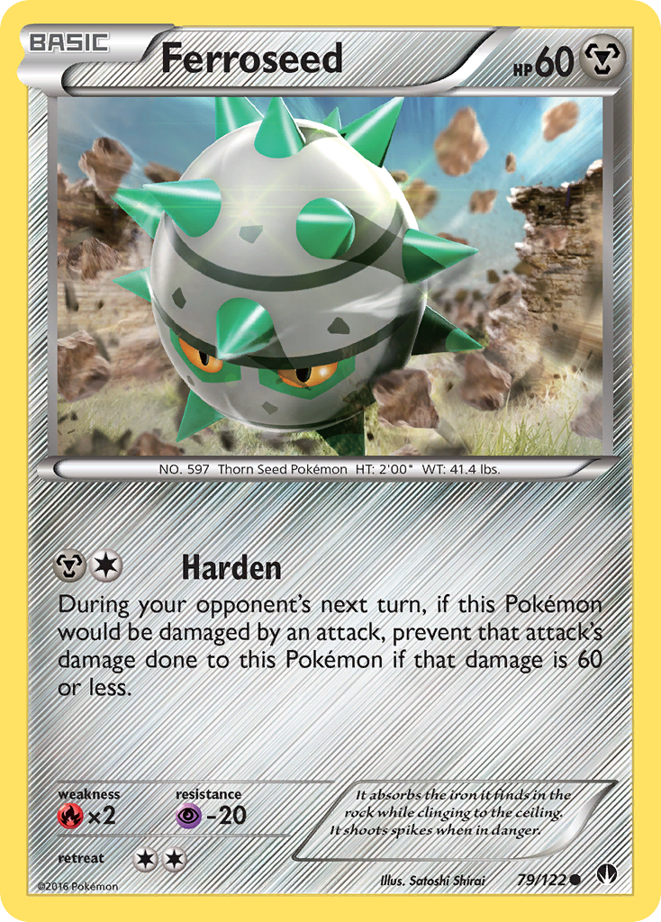 Ferroseed (79/122) [XY: BREAKpoint] | Fandemonia Ltd