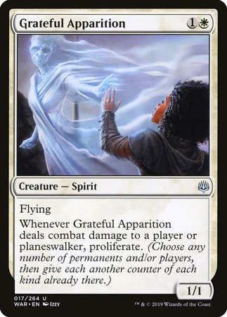 Grateful Apparition [War of the Spark] | Fandemonia Ltd