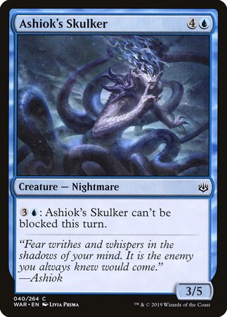 Ashiok's Skulker [War of the Spark] | Fandemonia Ltd