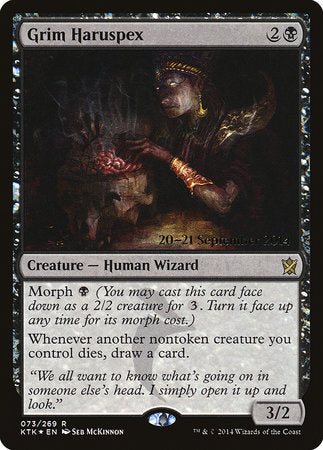 Grim Haruspex [Khans of Tarkir Promos] | Fandemonia Ltd