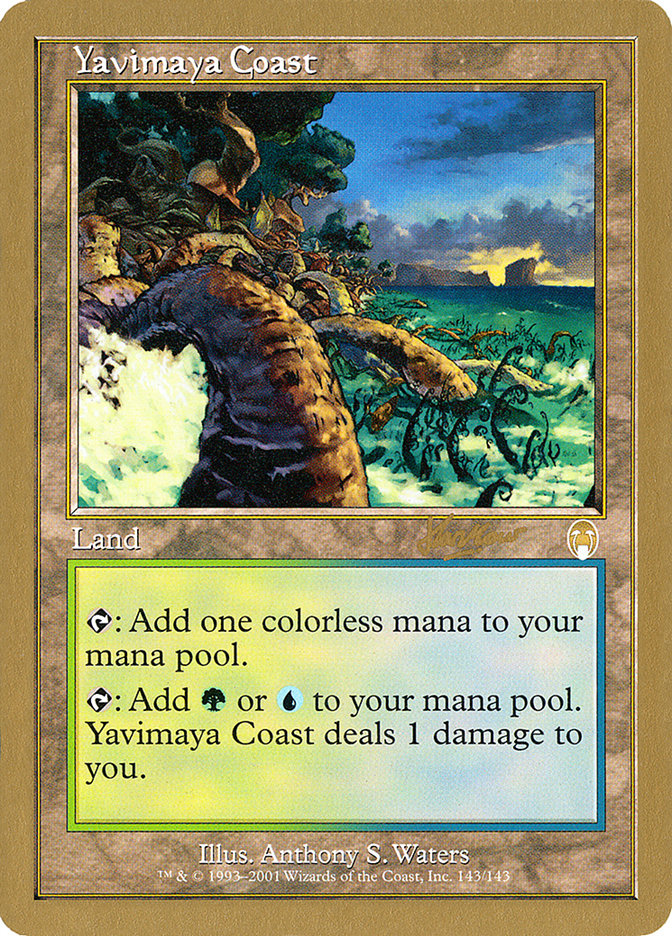 Yavimaya Coast (Sim Han How) [World Championship Decks 2002] | Fandemonia Ltd