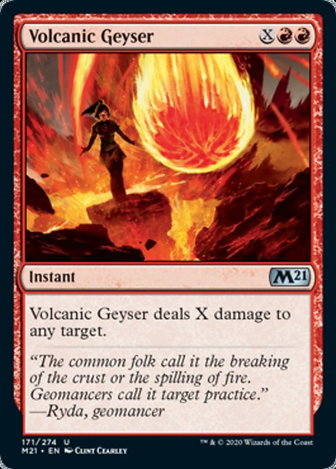 Volcanic Geyser [Core Set 2021] | Fandemonia Ltd