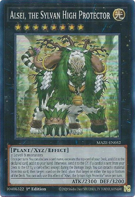 Alsei, the Sylvan High Protector [MAZE-EN052] Super Rare | Fandemonia Ltd