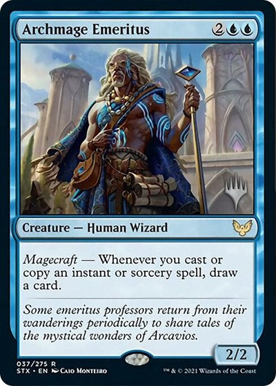 Archmage Emeritus (Promo Pack) [Strixhaven: School of Mages Promos] | Fandemonia Ltd